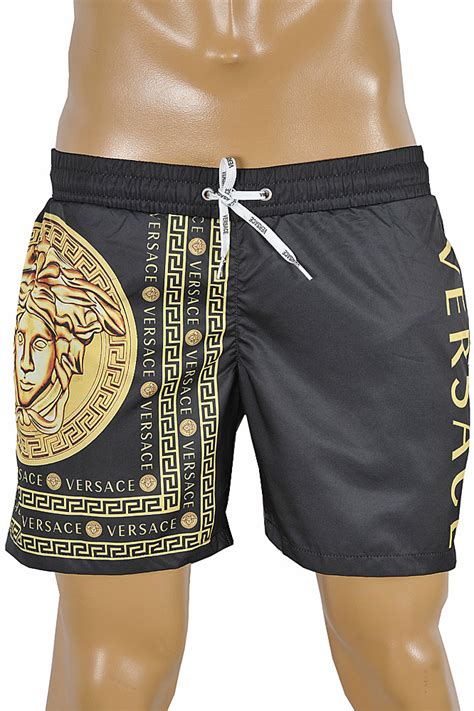 versace men's shorts set